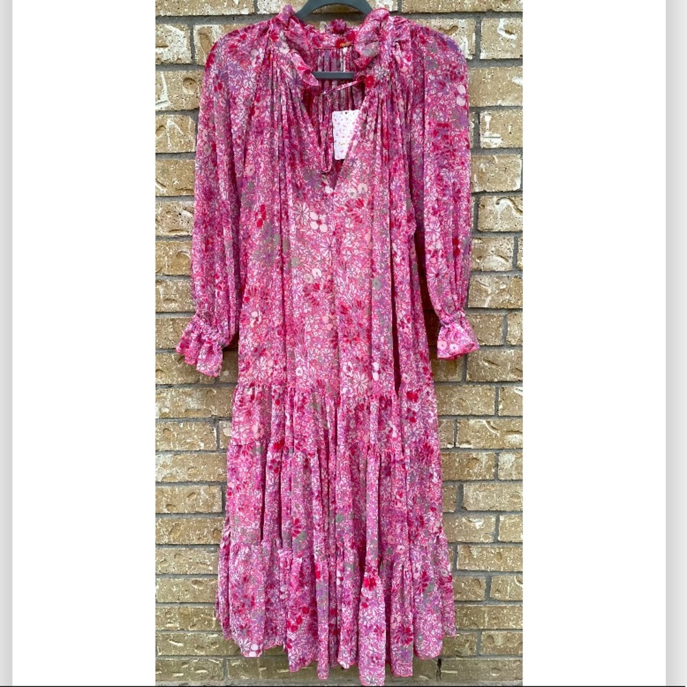 NWT Free People:Feeling Groovy Maxi Dress